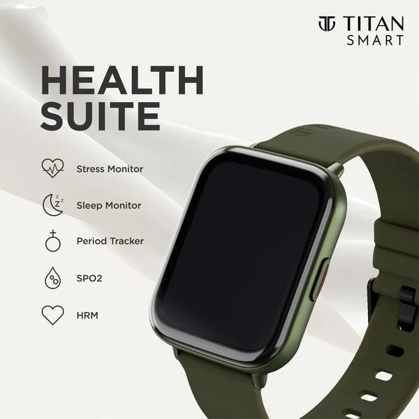 Titan Smart 2 Watch Silicone Blue Strap watch for Unisex