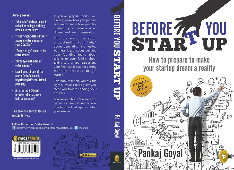 Before You Start Up by Pankaj Goyal