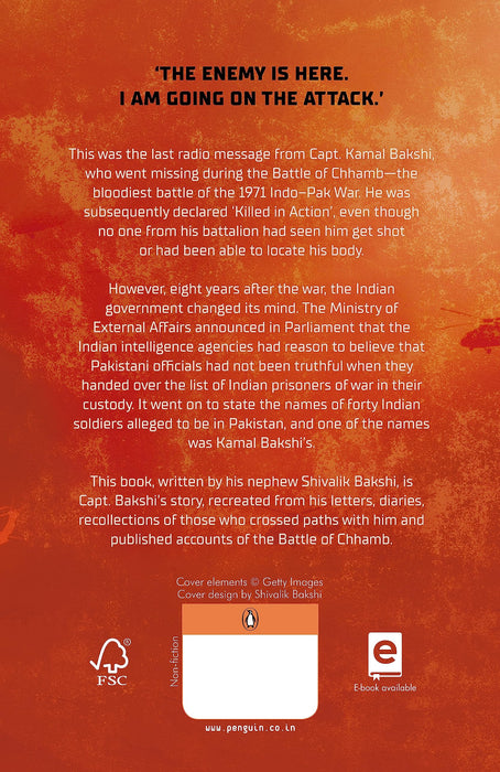 Nowhere Man: The Story Of Captain Kamal Bakshi, Missing Since The 1971 Indo–Pak War by Shivalik Bakshi in Paperback