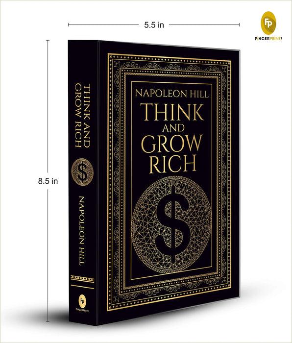 Think And Grow Rich (Deluxe Hardbound Edition) by NAPOLEON HILL in Hardcover