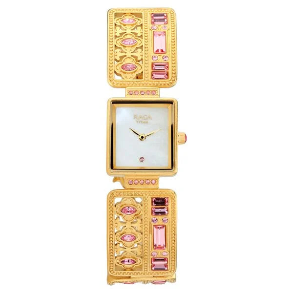 Titan Raga X Masaba Mother of Pearl Dial Women Watch With Metal