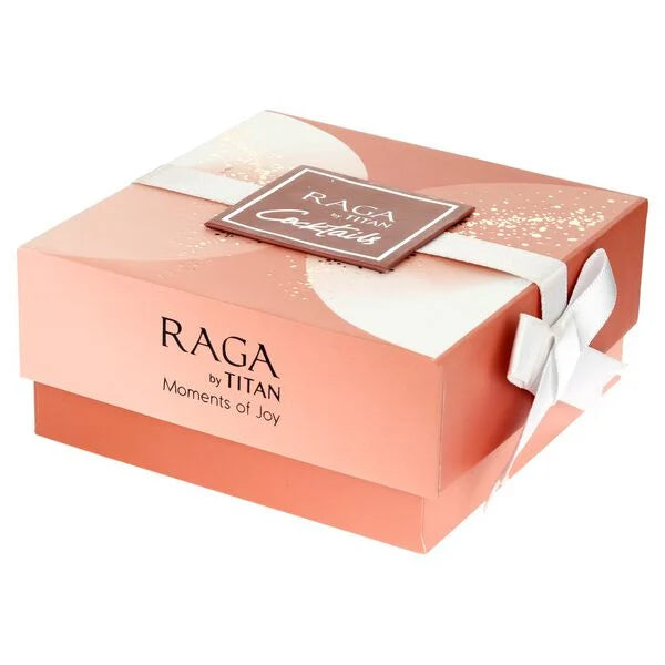 Titan Raga Moments Of Joy Mother of Pearl Dial Women Watch With Metal Strap