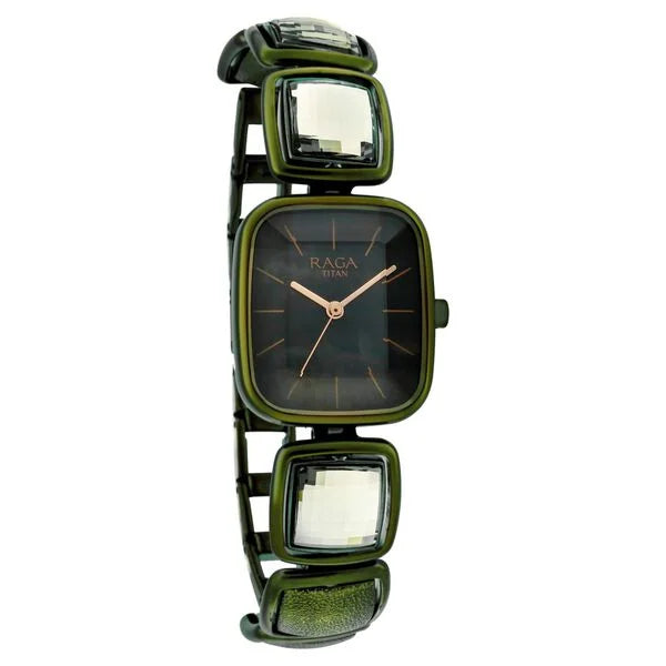 Titan Raga Moments Of Joy Mother of Pearl Dial Women Watch With Metal Strap