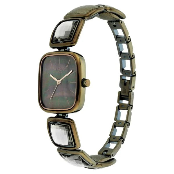 Titan Raga Moments Of Joy Mother of Pearl Dial Women Watch With Metal Strap