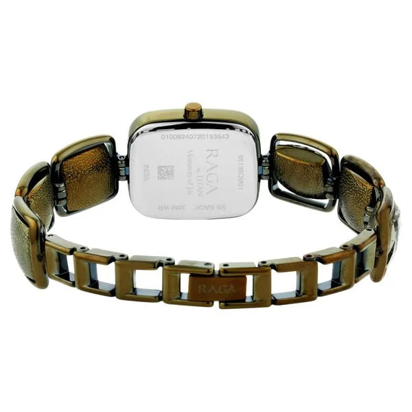 Titan Raga Moments Of Joy Mother of Pearl Dial Women Watch With Metal Strap