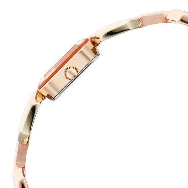 Titan Raga Delight Rose Gold Dial Women Watch With Stainless Steel Strap