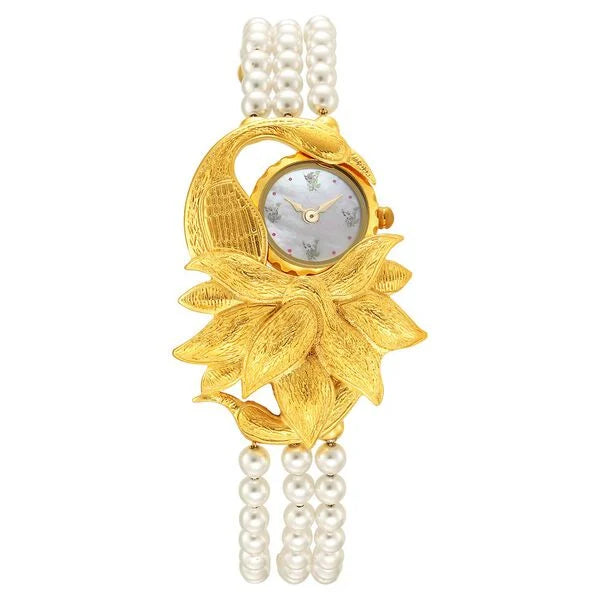 Titan Raga X Masaba Mother Of Pearl Dial Women Watch With Metal Strap