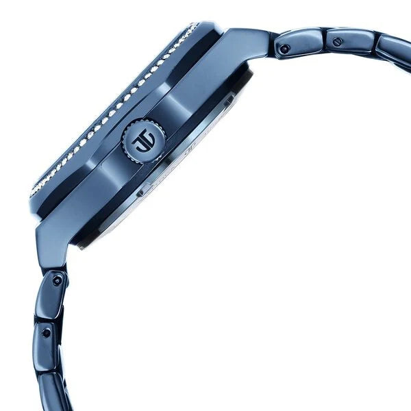 Titan Unending Beauty Automatic Blue Dial Analog Stainless Steel Strap watch for Women