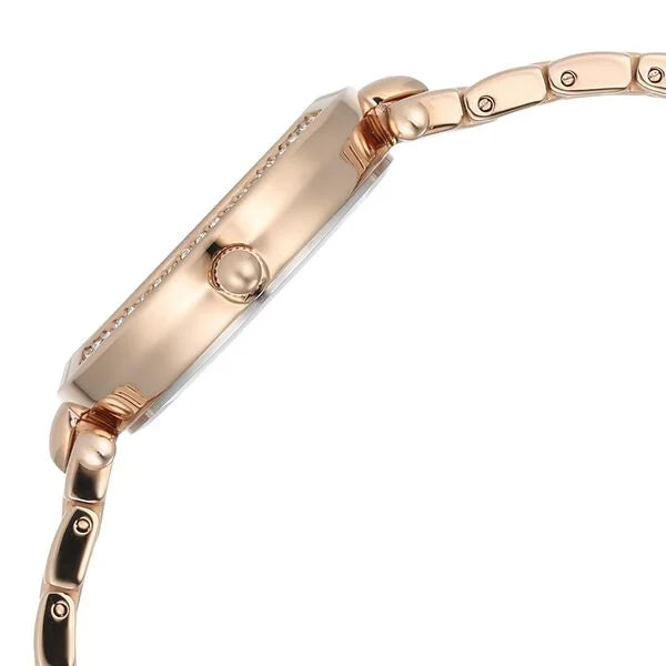 Titan Raga Showstopper Quarz Analoguhr mit blauem Zifferblatt und Metallarmband für Damen