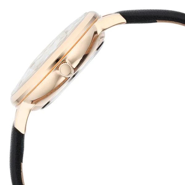 Titan Raga Showstopper Quartz Analog Mother Of Pearl Dial Leather Strap Watch for Women