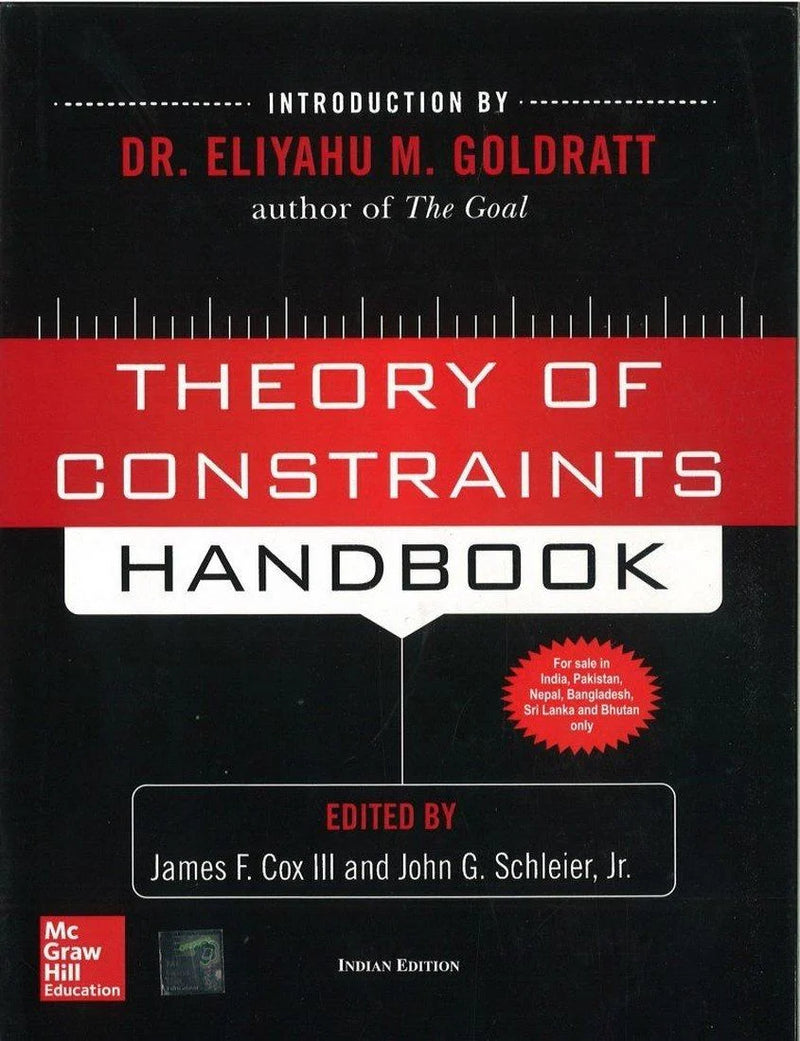 Theory Of Constraints Handbook by Dr. Eliyahu M. Goldratt