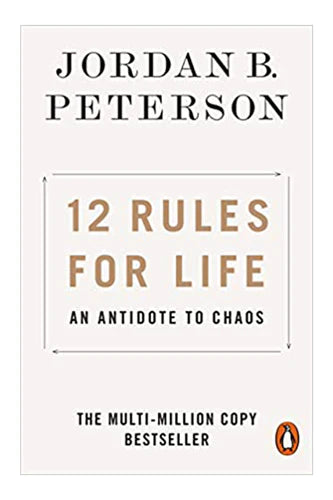 12 Rules For Life by Jordan Peterson in Paperback