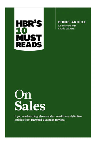 Hbr's 10 Must Reads On Sales by Harvard Business Review