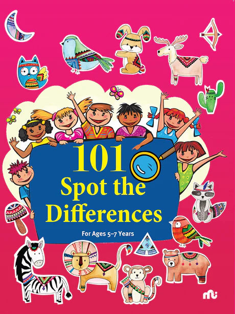 101 Spot the Differences by Moonstone in Paperback