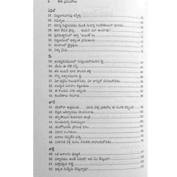 104 Sermon outlines- Preach for a Year 1- Written by: Roger F Campbell – Telugu christian books