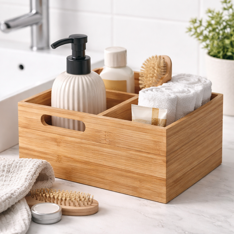 BAMORA Bamboo Storage Box Set