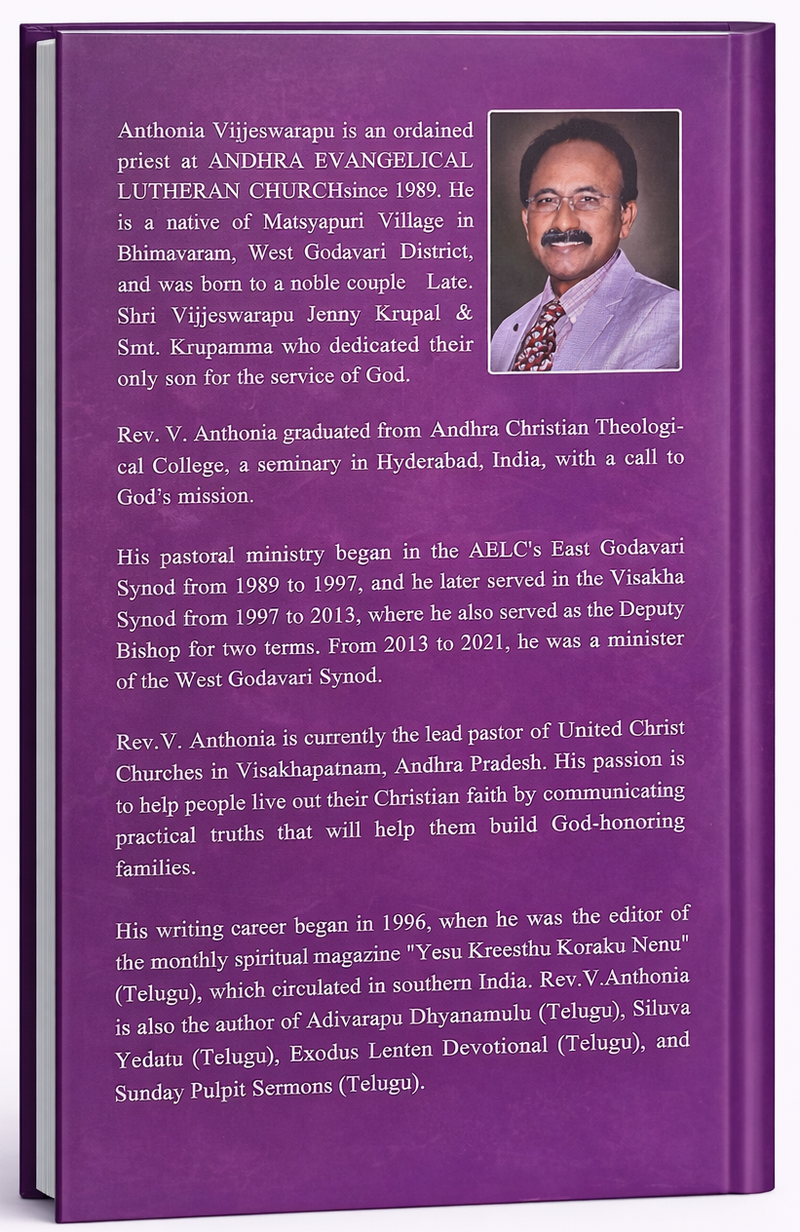 Lenten Devotional on Isaiah 53 – Telugu Christian Lent Devotional Book by Rev. V. Anthonia Vijjeswarapu