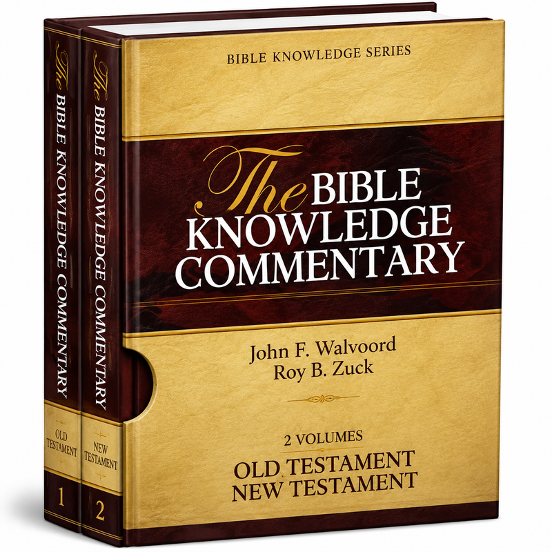 The Bible Knowledge Commentary (2 Volume Set)  by John F. Walvoord, Roy B. Zuck
