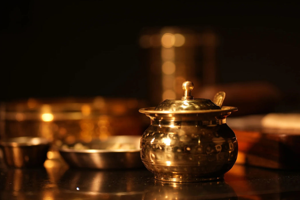 Brass Ghee Pot | Brass Cookware