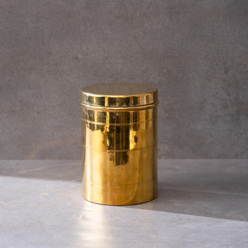 Brass Dabba / Container | Brass Cookware