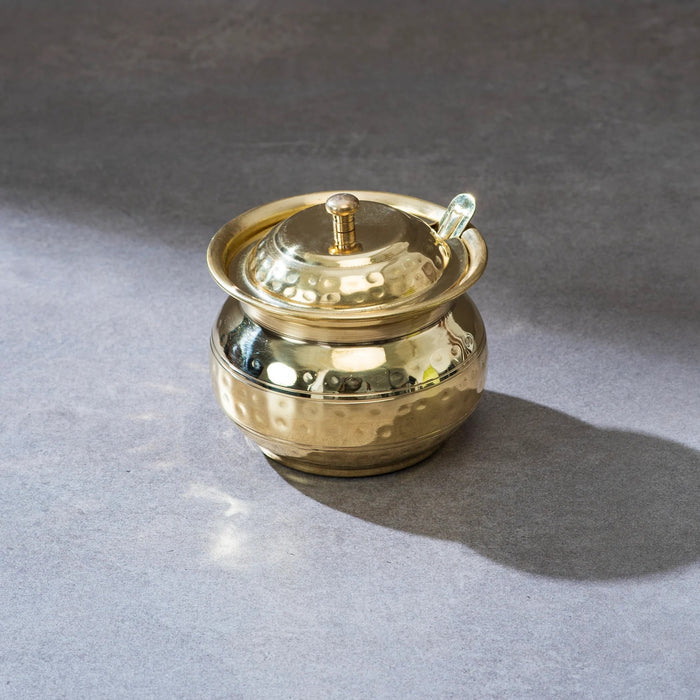 Brass Ghee Pot | Brass Cookware