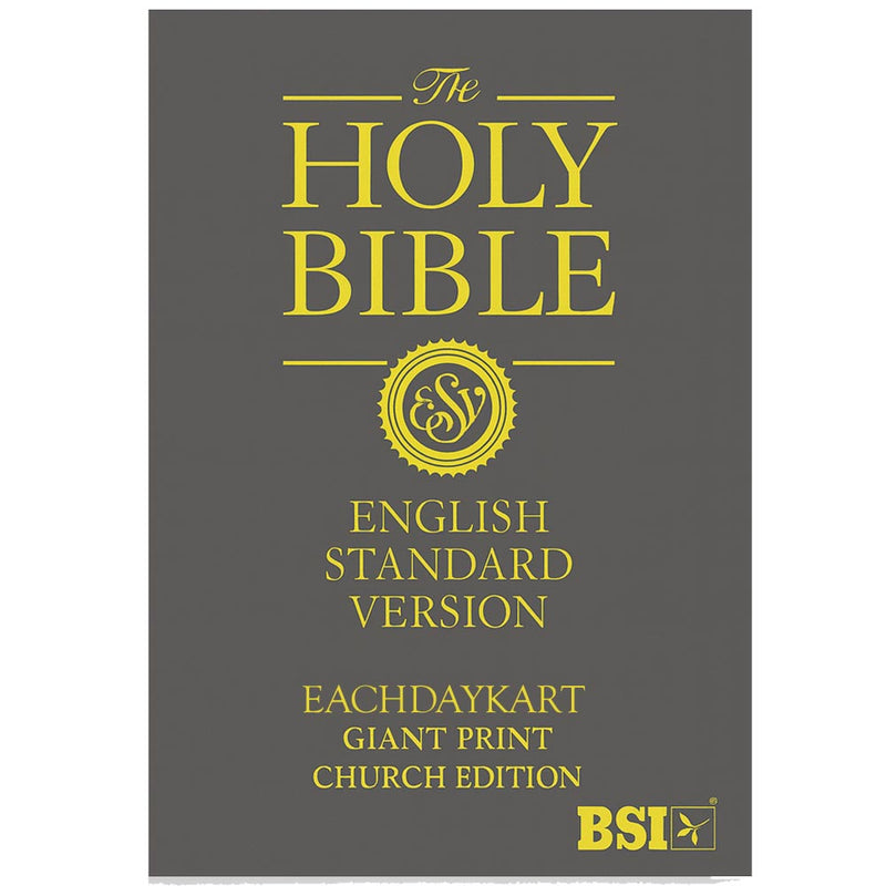 EachDayKart ESV Pulpit Bible – Extra Large Print, Church Edition