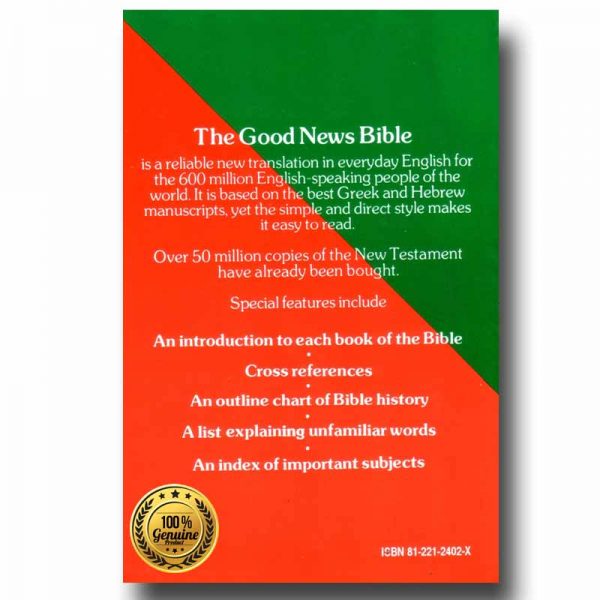 Good news bible illustrated edition english by bsi