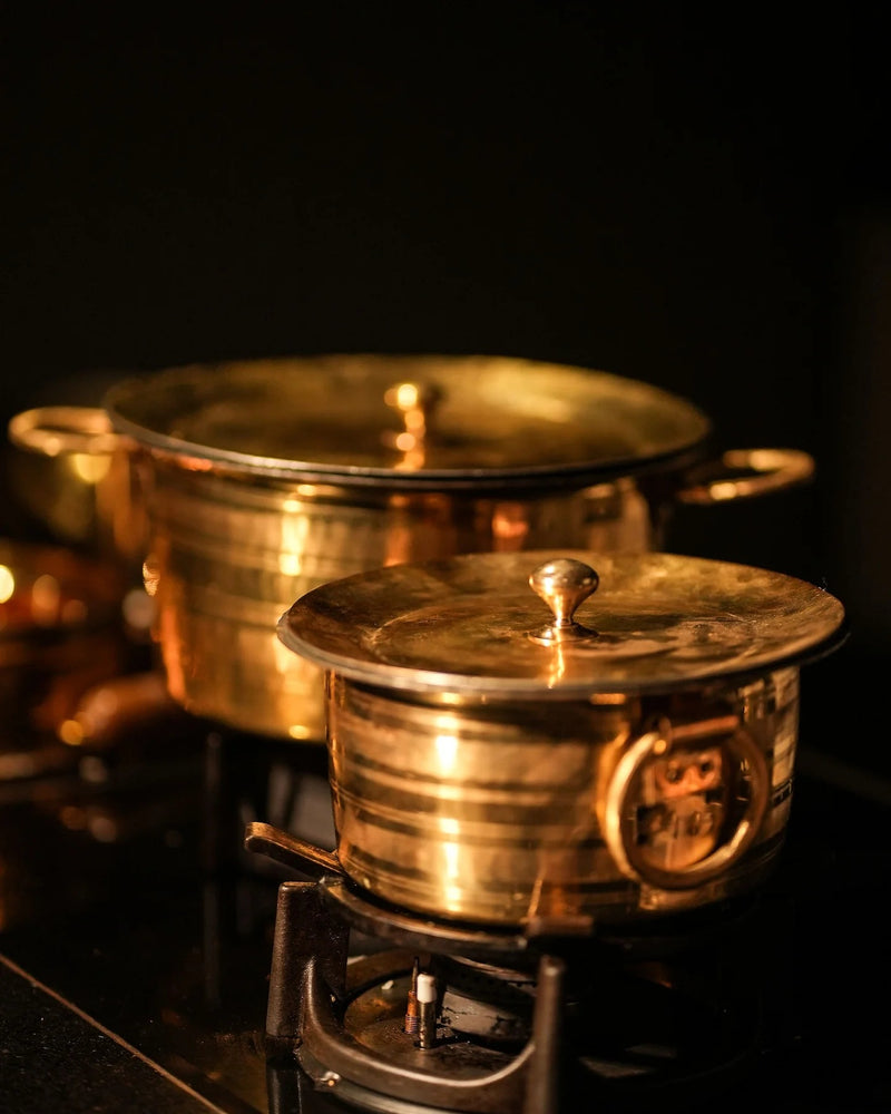Brass Patila / Milk Topia | Brass Cookware