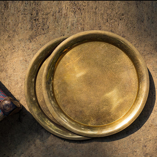 Handmade Brass Plate | Brass Cookware