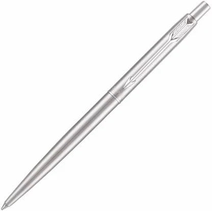 Parker classic stainless steel ball pen with sleek design and smooth writing performance