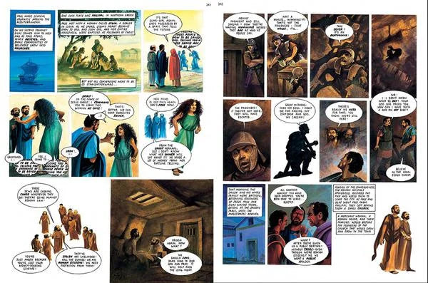 Illustrated Bible: A Dramatic Reading of God's Story by Jeff Anderson, Mike | Illustrated bible | English bibles