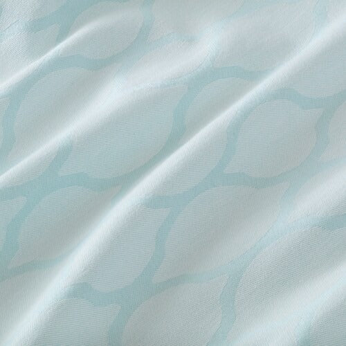 IKEA Adelhild Curtains 1 pair white turquoise