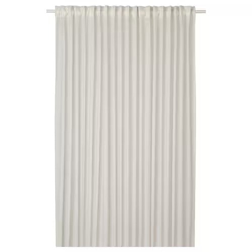 IKEA Angsfryle Sheer curtain 1 piece white