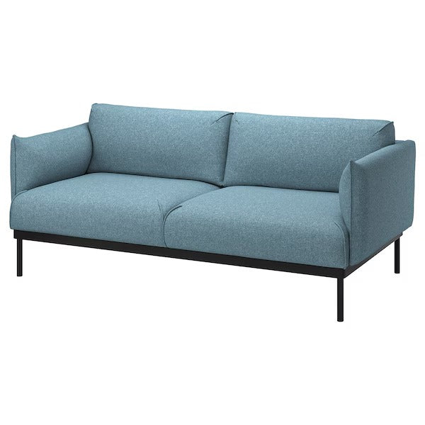 IKEA Applaryd 2 seat sofa gunnared light blue
