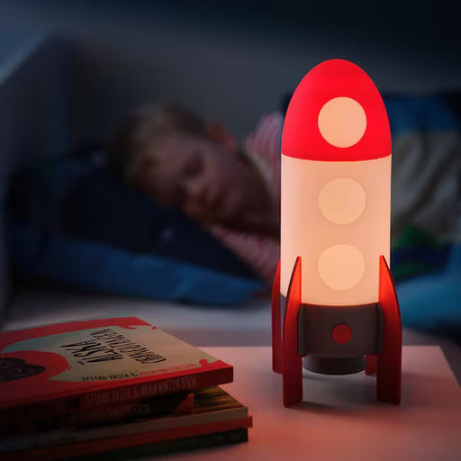 IKEA AFTONSPARV LED table lamp, rocket/multicolour | IKEA Children's lighting