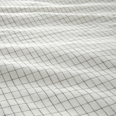 IKEA AKERFIBBLA Duvet cover and pillowcase, white black/check, 150x200/50x80 cm (59x79/20x31 ") | IKEA Bed linen | Eachdaykart