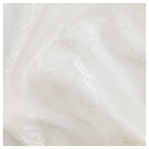 IKEA Alvine Spets Gardinen 1 Paar cremeweiß