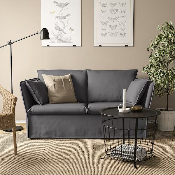 IKEA Backsalen 2 seat sofa hallarp grey