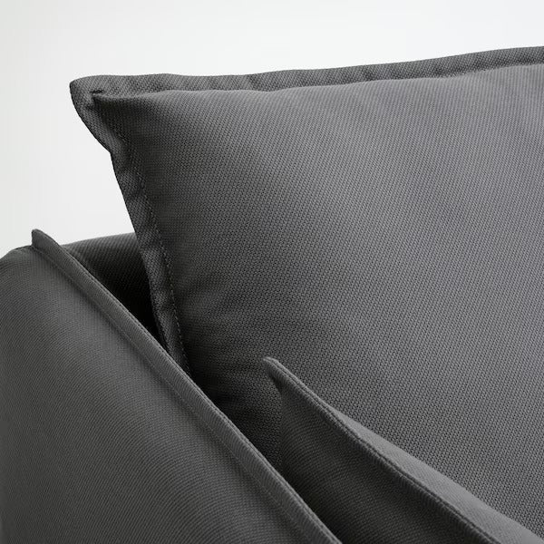 IKEA Backsalen 2 seat sofa hallarp grey