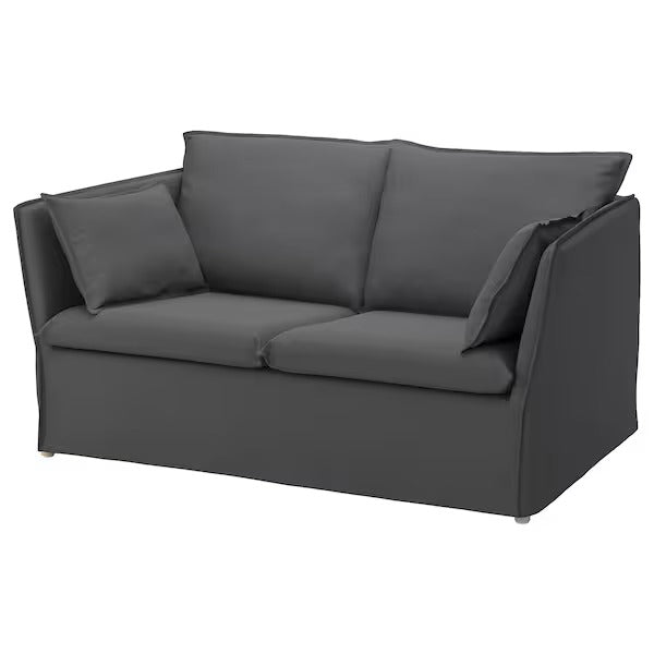 IKEA Backsalen cover for 2 seat sofa hallarp grey