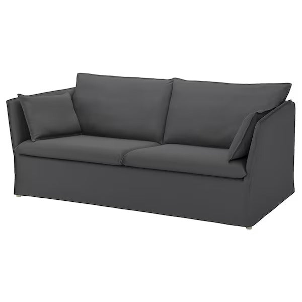 IKEA Backsalen cover for 3 seat sofa hallarp grey
