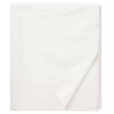IKEA BALSAMPOPPEL Flat sheet, white, 150x260 cm (59x102 ") | IKEA Bed linen | Eachdaykart