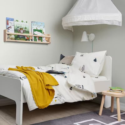 IKEA BARNDROM Bettbezug und Kissenbezug, Waldtiermuster/mehrfarbig, 150x200/50x80 cm (59x79/20x31 ") | IKEA Bettwäsche | Eachdaykart