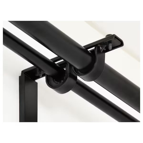 IKEA Betydlig Curtain Rod Holder Black