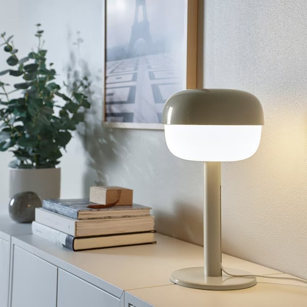 IKEA BLASVERK Table lamp, beige | IKEA Table Lamps | Eachdaykart