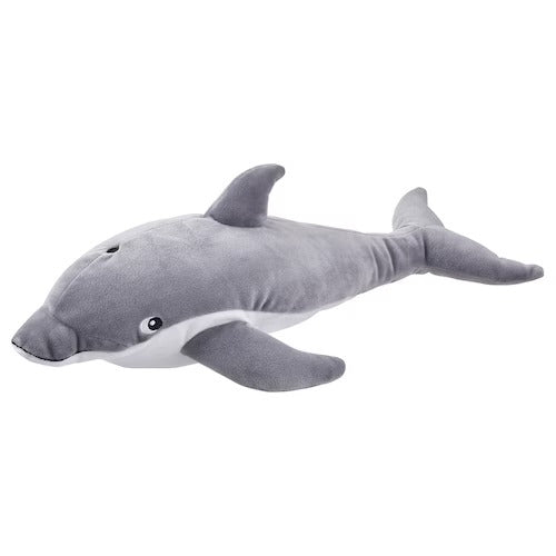 IKEA BLAVINGAD Soft toy, dolphin/grey, 50 cm (20 ") | IKEA Soft Toys | Eachdaykart