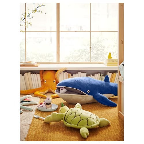 IKEA BLAVINGAD Soft toy, octopus/yellow, 50 cm (20 ") | IKEA Soft Toys | Eachdaykart