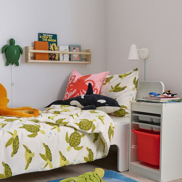 IKEA BLAVINGAD Soft toy, orca/black white, 60 cm (24 ") | IKEA Soft Toys | Eachdaykart