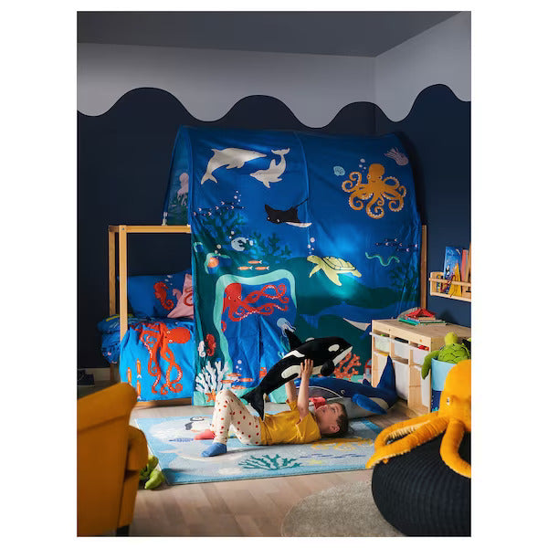 IKEA BLAVINGAD Soft toy, orca/black white, 60 cm (24 ") | IKEA Soft Toys | Eachdaykart