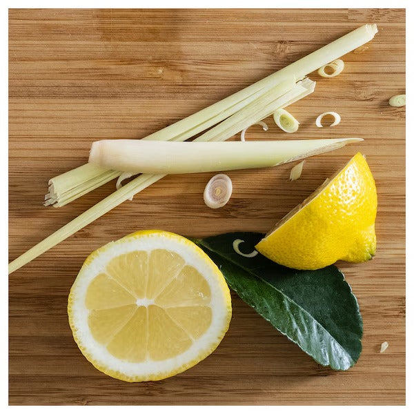 IKEA Blodhagg scented tealight lemon and lemongrass yellow